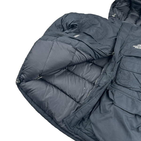 North Face Black Hyvent Down Filled Winter Jacket - XL