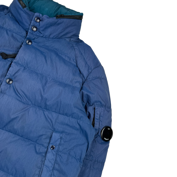 CP Company Blue Piuma Down Puffer Jacket - XXL