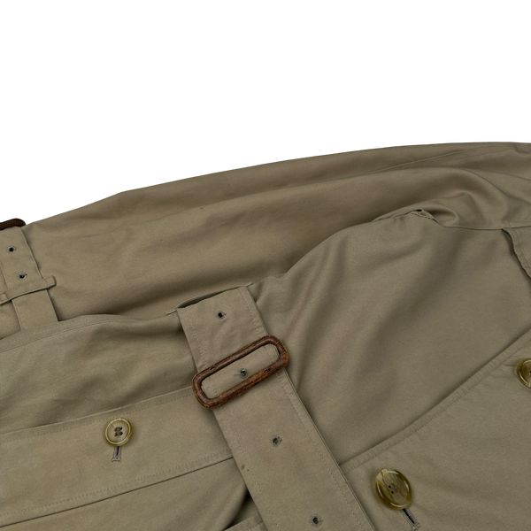 Burberry Nova Check Lined Trench Coat - Medium