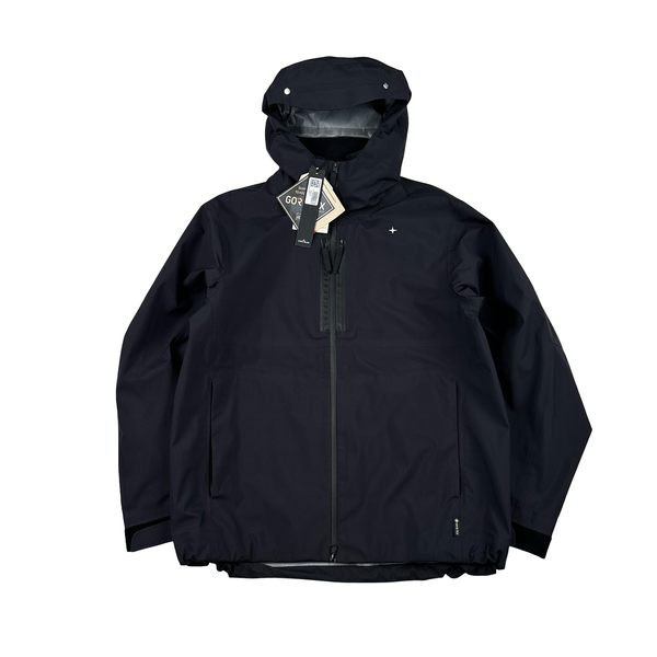 Stone Island 2024 Black Gore Tex Stellina Jacket - Large