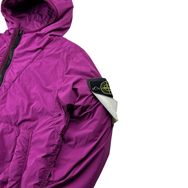 Stone Island 2019 Purple Comfort Tech Composite Jacket - Small