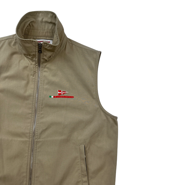 Prada Beige Luna Rossa Vest - XXL