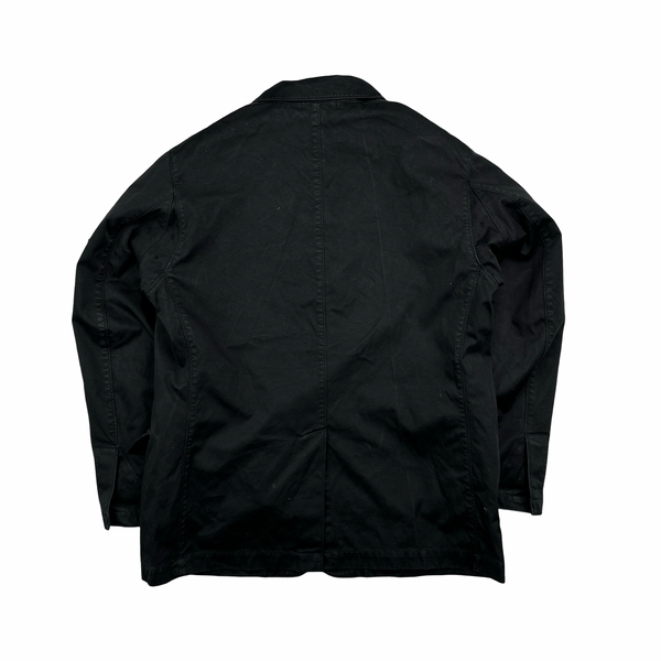 Stone Island 2005 Black Dutch Rope Cotton Jacket - XL