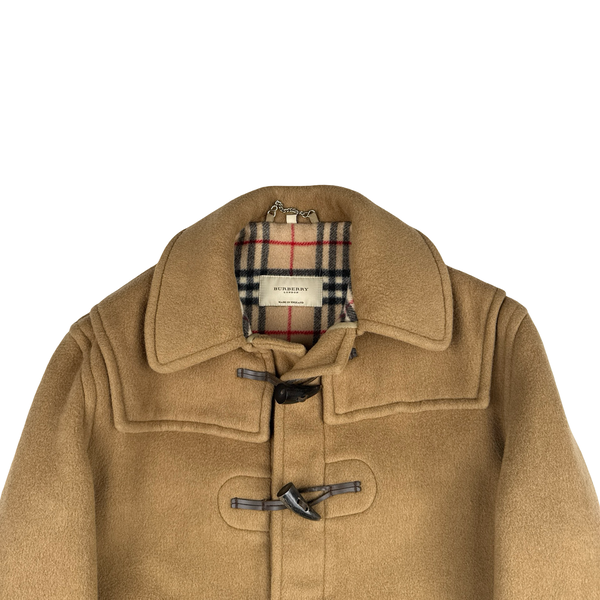 Burberry Lana Wool Duffle Coat - Medium