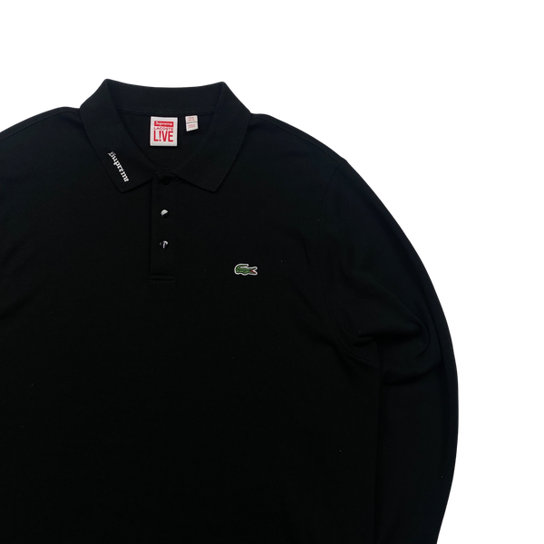 Supreme x Lacoste Thick Cotton Polo Jumper - XL