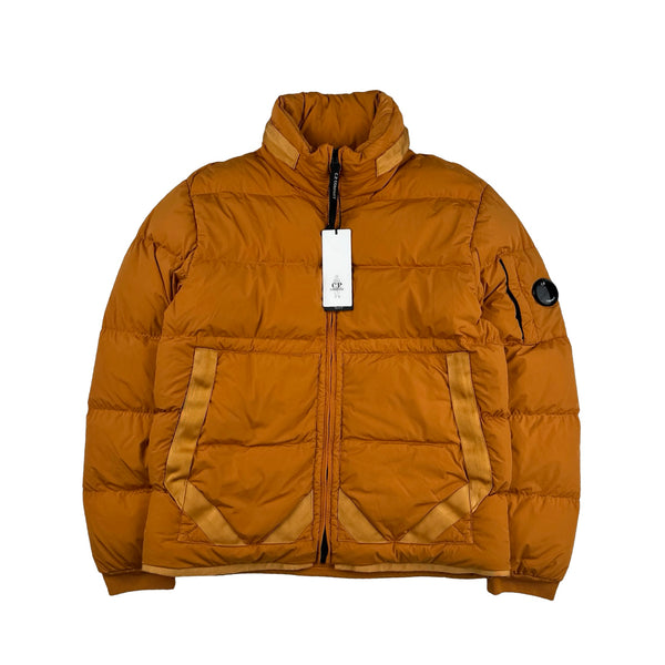 CP Company Desert Sun Down Filled Nycra R Puffer Jacket - Small
