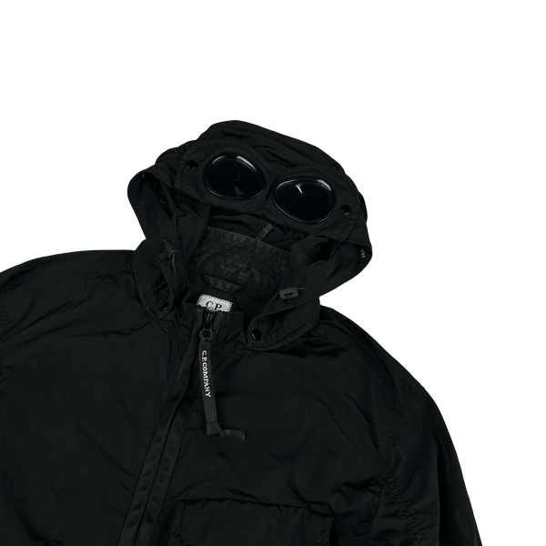 CP Company Black Chrome Goggle Jacket - Small