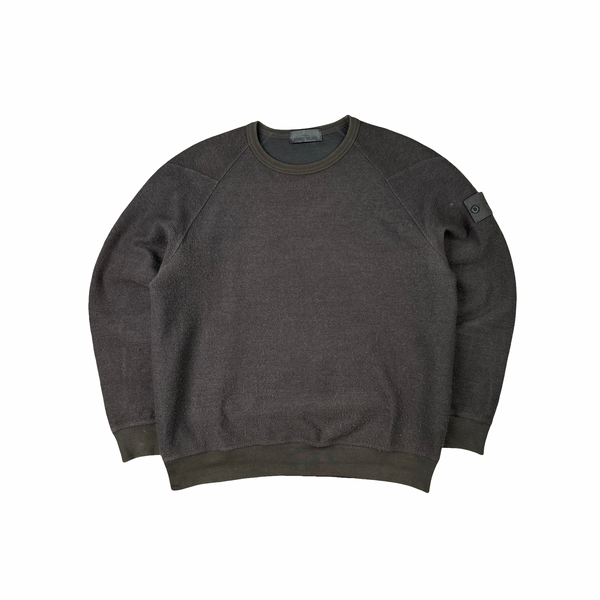 Stone Island 2020 Grey Ghost Crewneck Wool Jumper - XL
