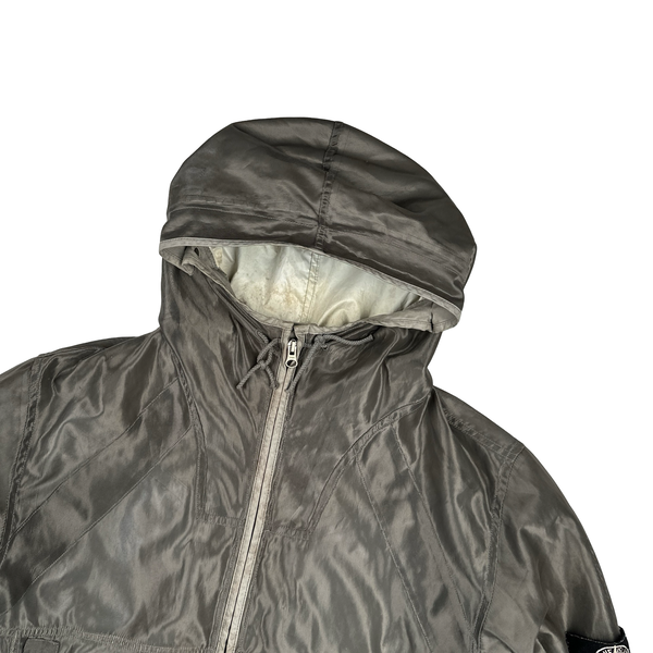 Stone Island 2006 Reflective Mesh Reflective Jacket - XL