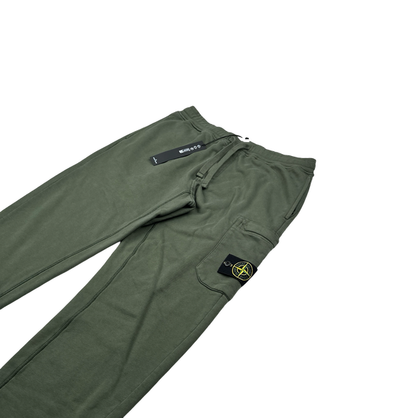 Stone Island 2024 Dark Green Jogging Bottoms - XL
