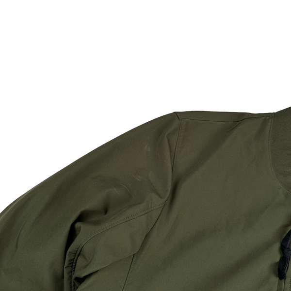 CP Company Khaki Soft Shell Bomber Jacket - Large