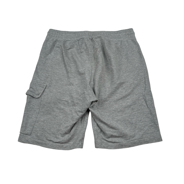 CP Company Grey Cotton Lens Viewer Shorts - Medium