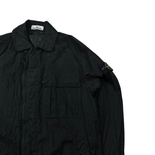 Stone Island 2019 Nylon Metal Watro Ripstop Long Jacket - Large