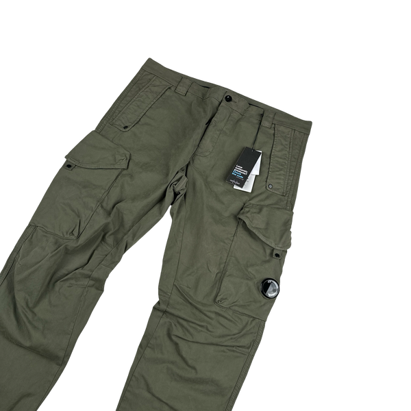 CP Company Khaki Ergonomic Fit Cargo Trousers - XXL