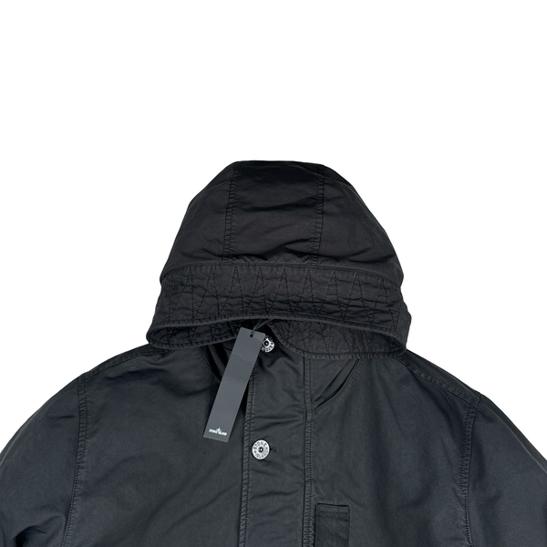 Stone Island 2022 Black David TC Down Jacket - XXL