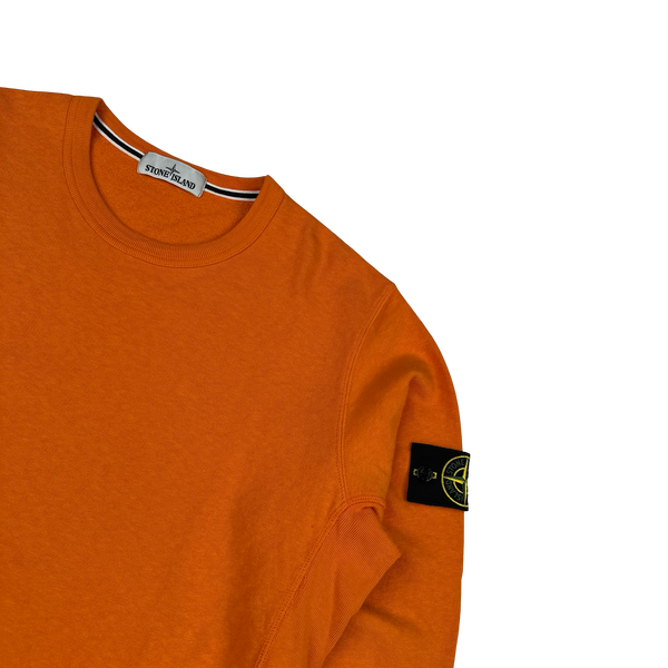Stone Island 2013 Orange Pullover Crewneck Jumper - XL