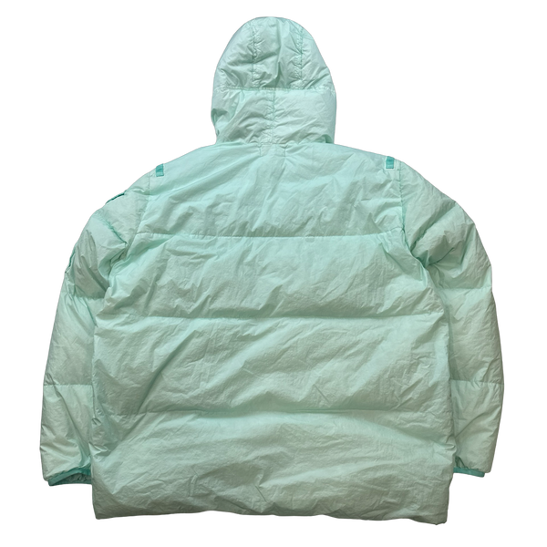 Stone Island 2022 Mint Crinkle R-NY Down Puffer Jacket - 3XL