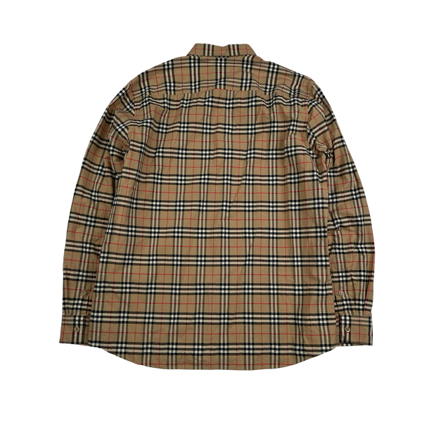 Burberry Nova Check Button Up Shirt - XL