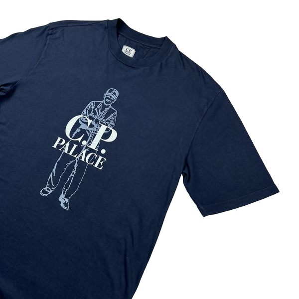 CP Company X Palace Navy Graphic Chester Perry - Medium