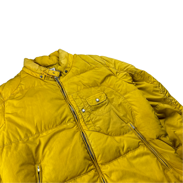 CP Company Vintage Yellow Down Puffer Jacket - XL