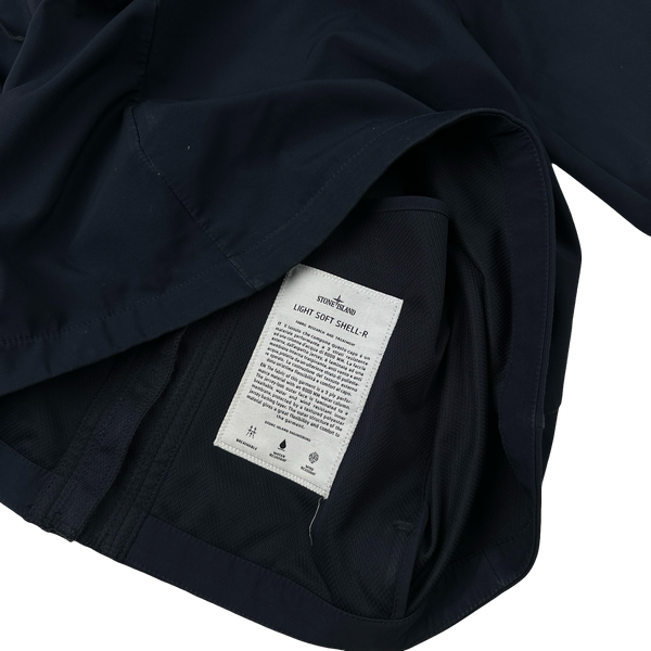 Stone Island 2016 Navy Light Soft Shell R Jacket - Large