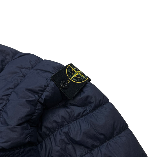 Stone Island 2018 Navy Blue Down Filled Puffer - Medium