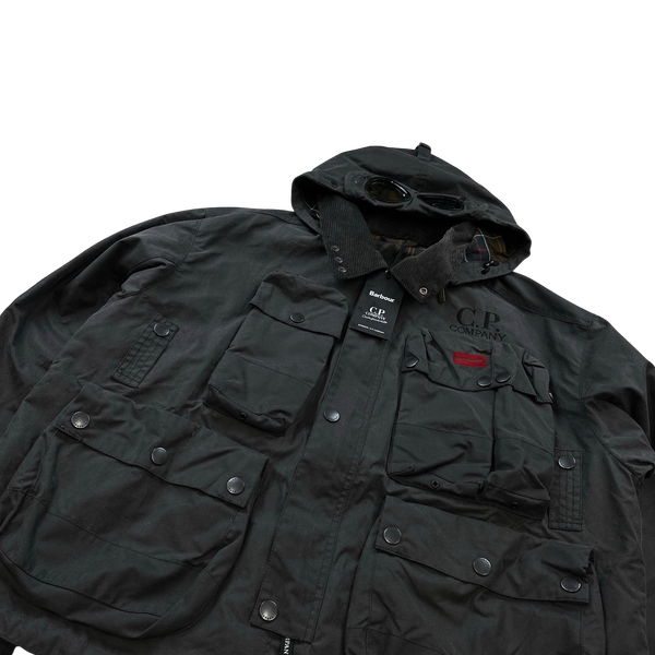 CP Company x Barbour Multi Pocket 500 Mille Waxed Jacket - XXL