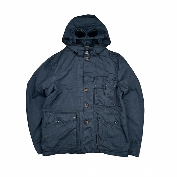CP Company Navy Goggle MTP Liner Field Jacket - Large