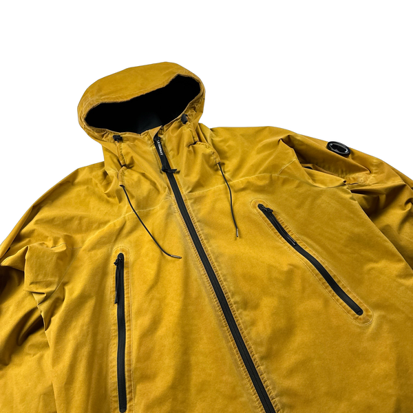 CP Company Yellow Re Colour Pro Tek Jacket - Medium