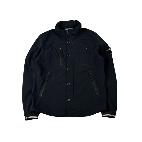 Stone Island 2011 Black Soft Shell R Jacket - Medium
