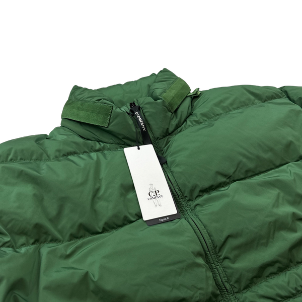 CP Company Green Down Filled Nycra R Puffer Jacket - 3XL