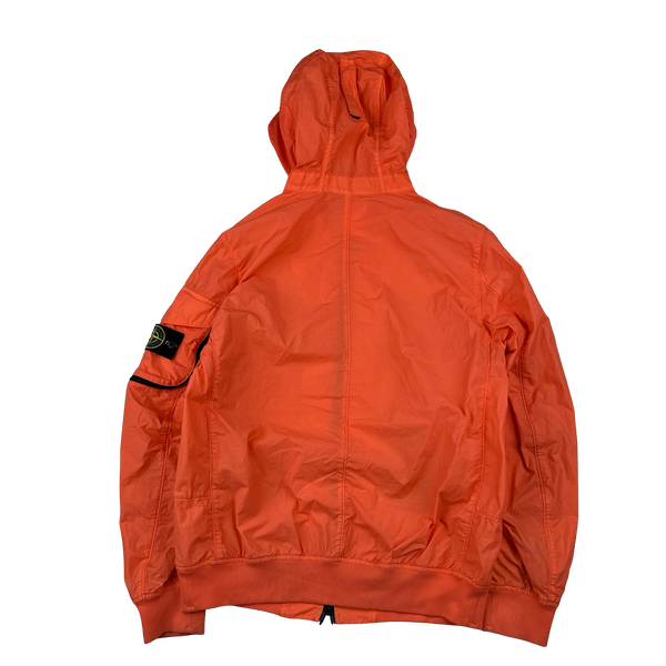 Stone Island 2022 Coral Naslan Light Watro TC Hooded Jacket - Medium