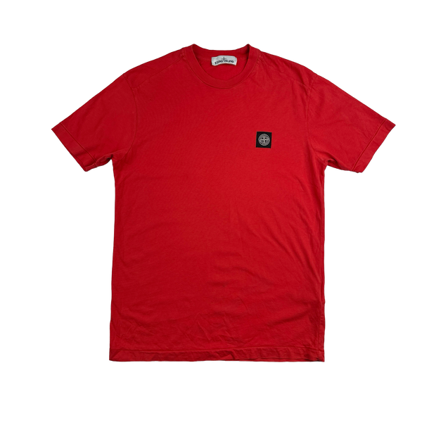 Stone Island 2016 Red Patch Compass T Shirt - Large