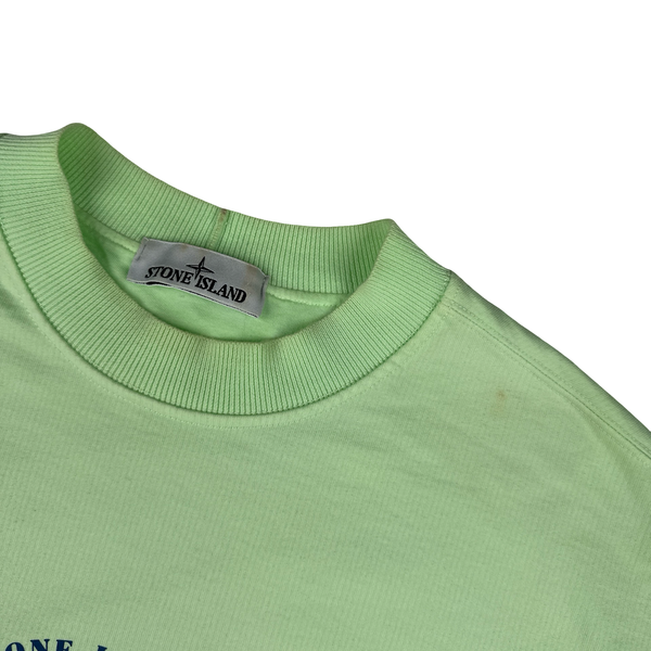 Stone Island 2023 Mint Cotton Lightweight Marina Crewneck - Medium