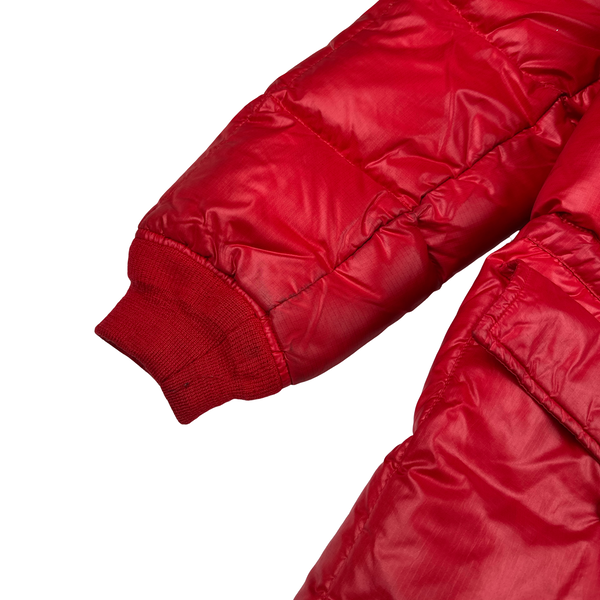 Ralph Lauren Red Down Filled Arctic Jacket - Small