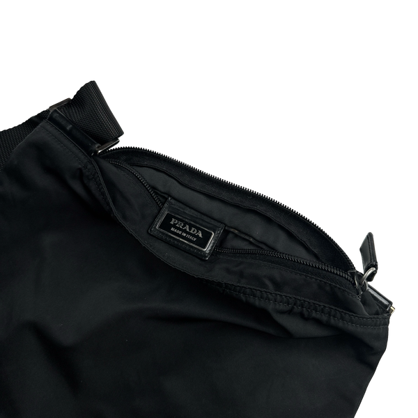 Prada Nylon Emblem Side Bag