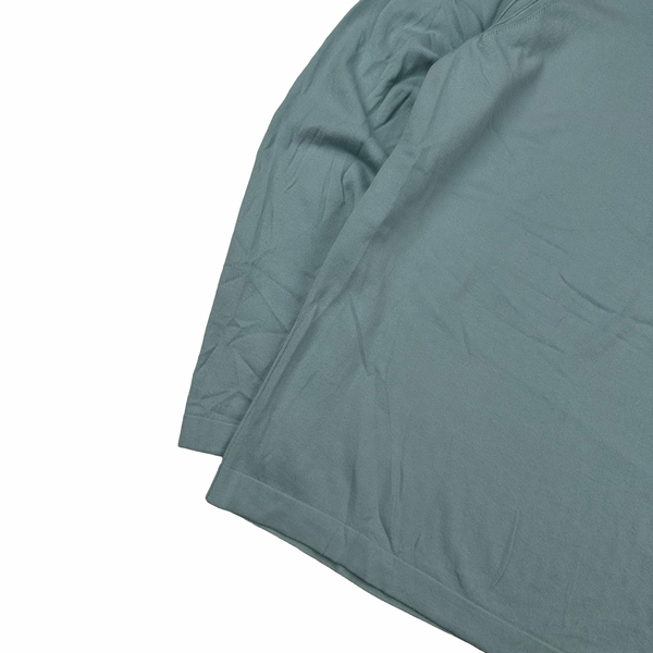 Stone Island Light Blue Lightweight Knitted Crewneck - Large