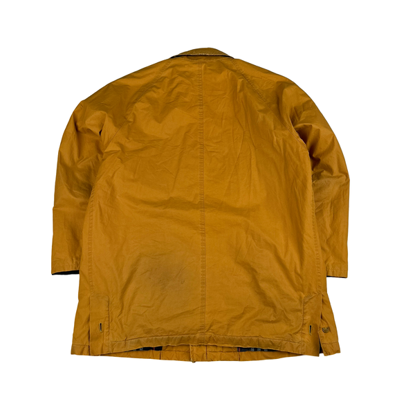 Burberry Orange Nova Check Lined Jacket - XL