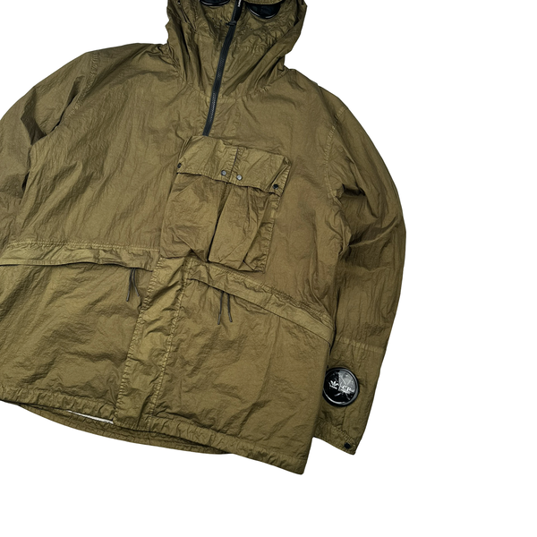 CP Company x Adidas  Khaki Explorer Chrome Goggle Jacket - XL