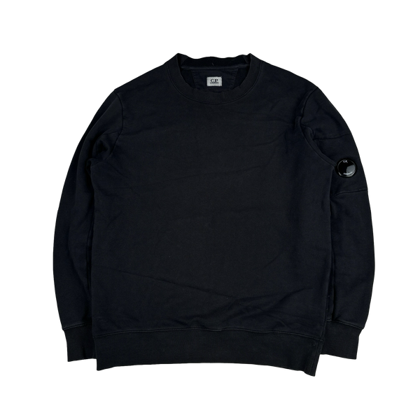 CP Company Wool Lens View Crewneck Jumper - Medium
