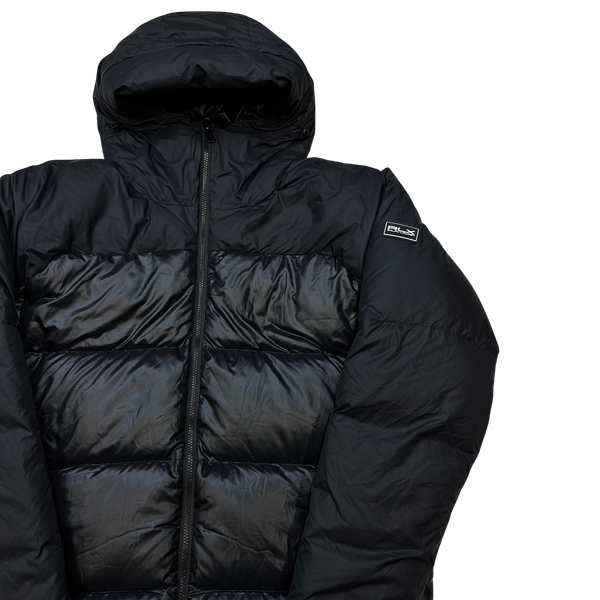 Ralph Lauren Black RLX Down Puffer Jacket - Large