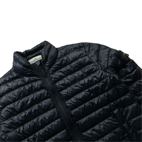 Stone Island Black Garment Dyed Down Jacket - Medium – Mat's Island
