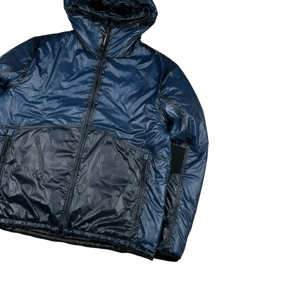 CP Company Navy Outline Padded Puffer Jacket - XXL