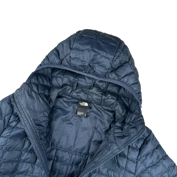 North Face Navy Thermoball Down Jacket - Medium