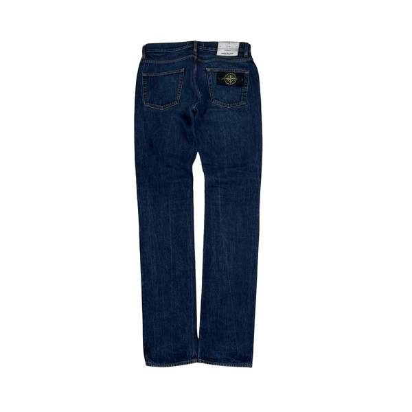 Stone Island 2017 Dark Wash Skinny Fit Jeans - 30”