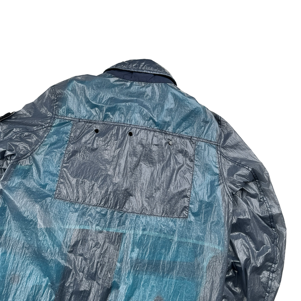 Stone Island Grey Lucid TC Vest Trench Coat - Medium