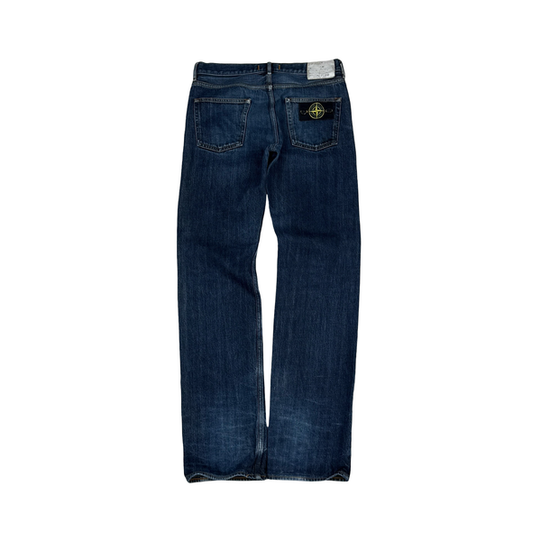 Stone Island 2012 Dark Wash Regular Fit Denim Jeans - 30"