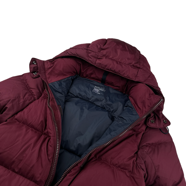Ralph Lauren Red Down Filled Hooded Puffer Jacket - XS