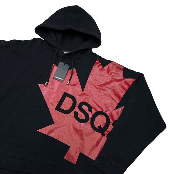 Dsquared2 Canada Graphic Boxy Fit Hoodie - Small