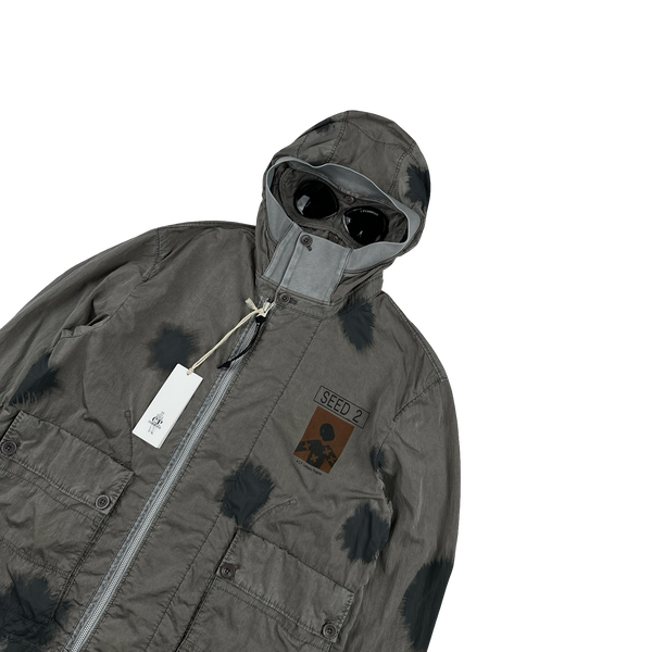 CP Company Eco Chrome-R Seed 2 Painted Goggle Jacket - Large